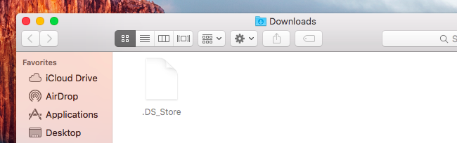 Удаление файлов .DS_Store в  macOS